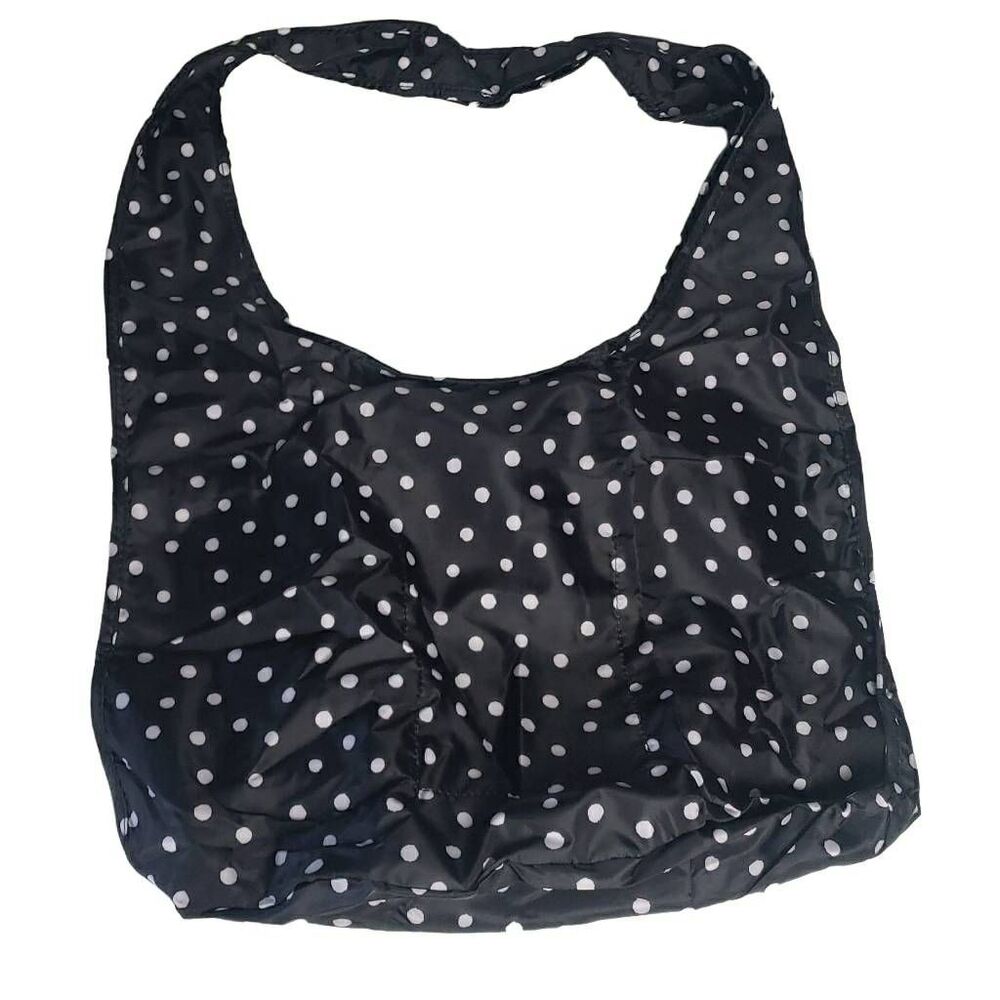 NWT Chicos Black and White Polka Dot Bag